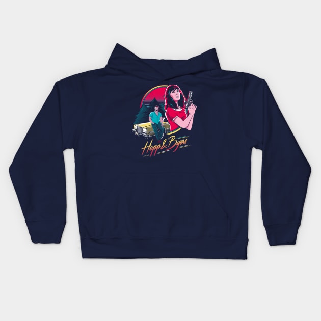 Hopp & Byers Kids Hoodie by teesgeex